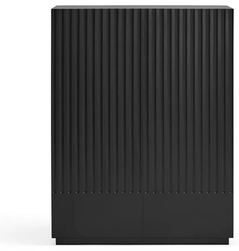 Cassettiera nera , larghezza 92 cm Doric - Teulat