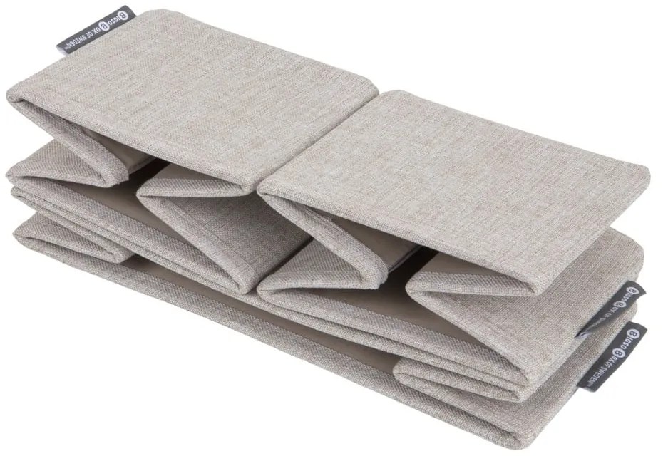 Set di 3 organizer per cassetti beige - Bigso Box of Sweden