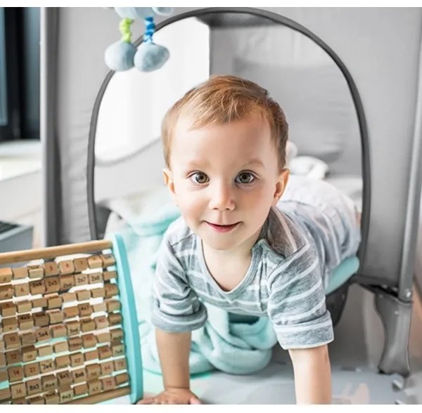 BabyOno - Culla da viaggio BASIC grigio