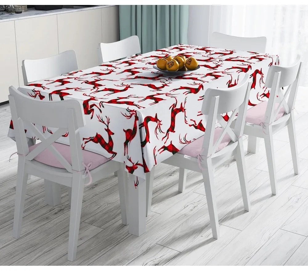 Tovaglia di Natale in misto cotone Tartan, 140 x 180 cm Christmas - Minimalist Cushion Covers