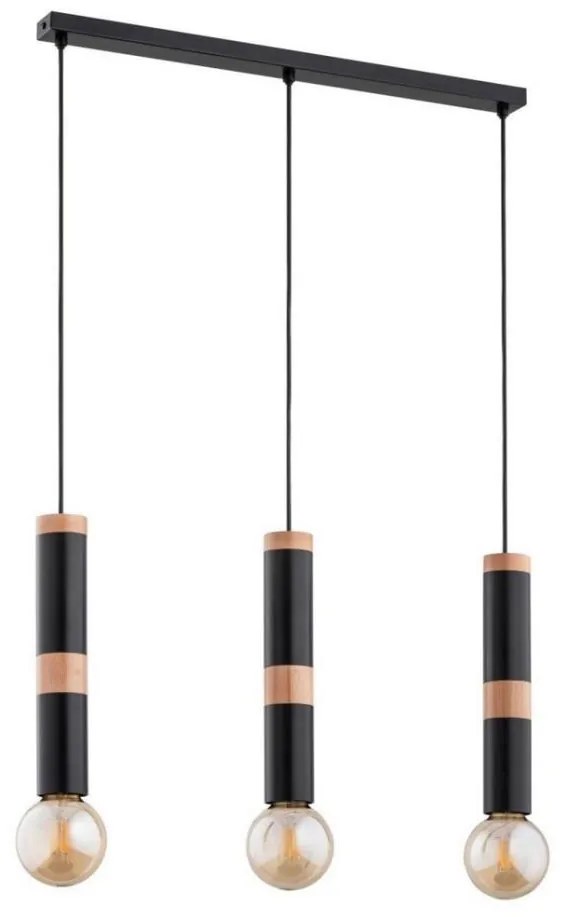 Lampadario a sospensione con filo AKORD 3xE27/60W/230V