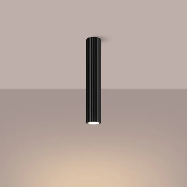 Sollux SL.1571 - Faretto KARBON 1xGU10/10W/230V 40 cm nero