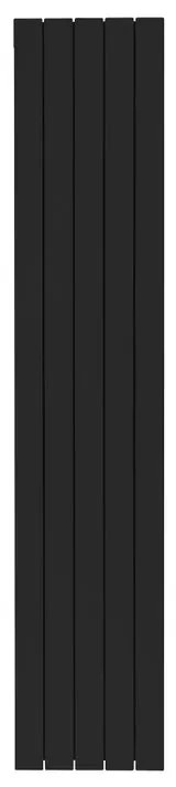 Radiatore acqua calda PRODIGE SUPERIOR in alluminio, 5 elementi, interasse 1800 mm, black coffee