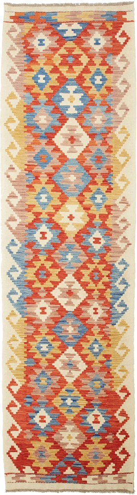 Kilim Tappeto 300x80 (Pakistan) Tessuto A Mano