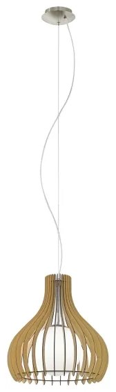 Eglo 96214 - Lampadario TINDORI 1xE27/60W/230V