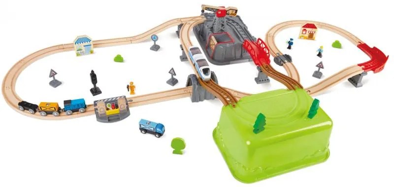 Set costruzioni ferroviarie - 50 pezzi