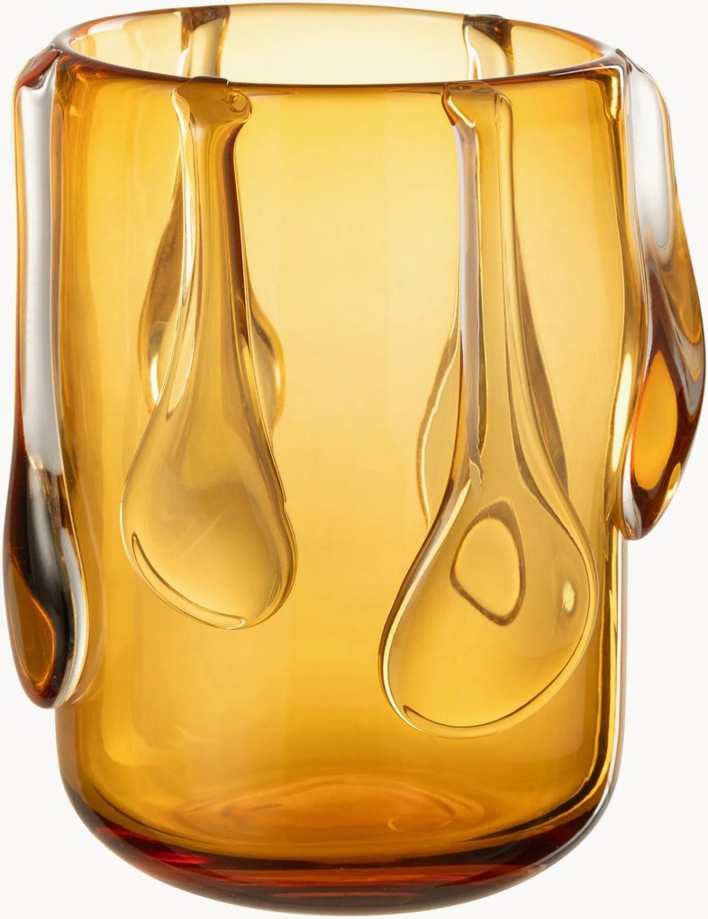 Vaso in vetro Drippy