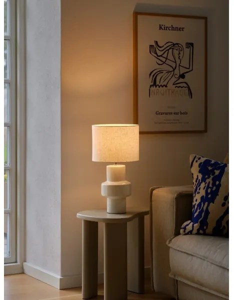 Nordlux - Lampada da tavolo DUGAN 1xE14/40W/230V beige