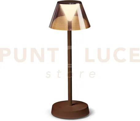 Lolita lampada ricaricabile ip54 dimmerabile led 3000k 200lm 1,8w c...