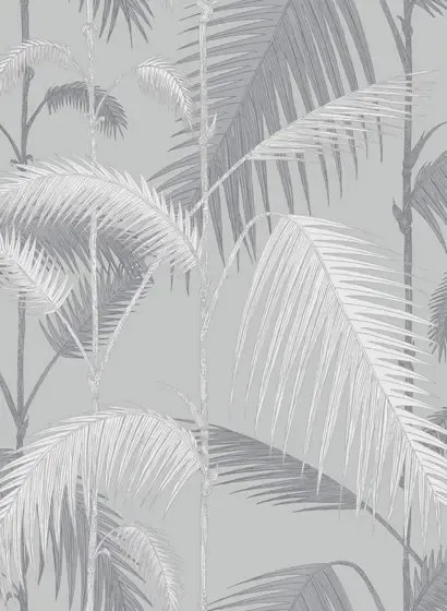 Cole & Son Carta da parati Palm Jungle - Lilac Grey