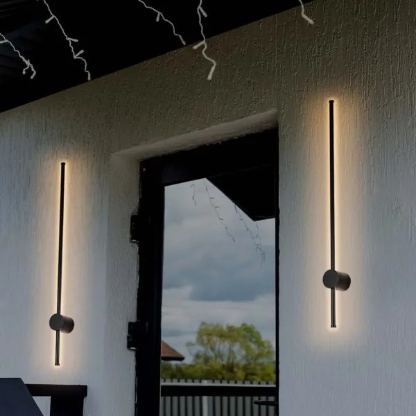 Applique a LED da esterno LED/12W/230V 3000K IP65 nero