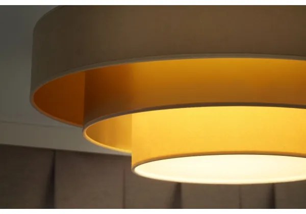 Duolla - Plafoniera LED LUNETA LED/26W/230V diametro 60 cm 4000K beige/oro