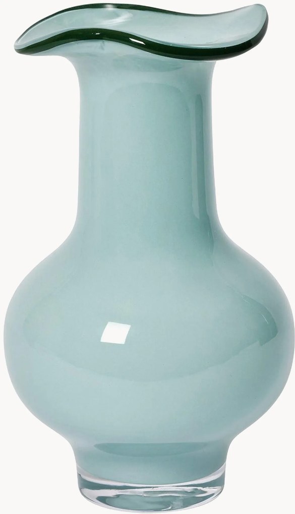 Vaso in vetro soffiato Mirja, alt. 26 cm