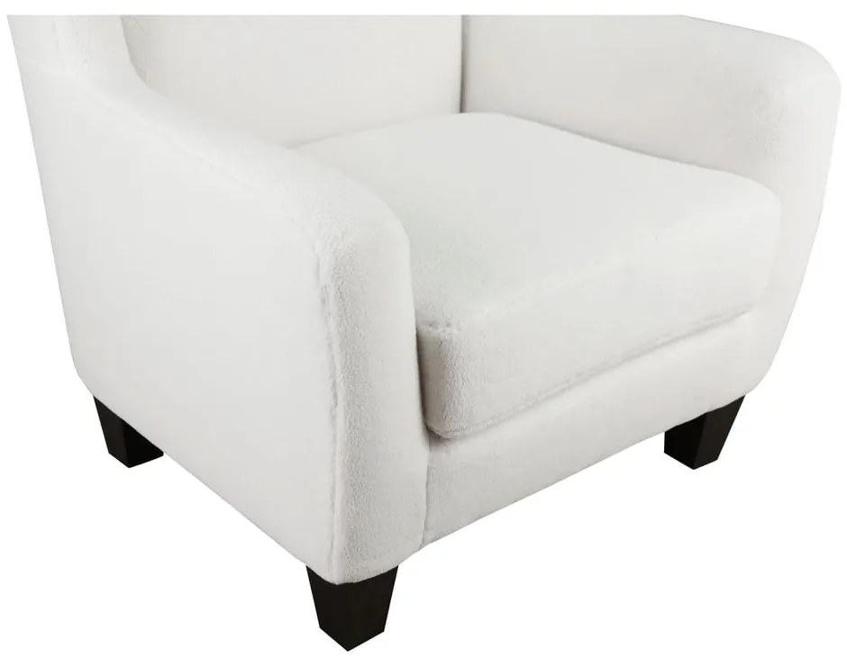 Poltrona in velluto bianco Zhili - Støraa