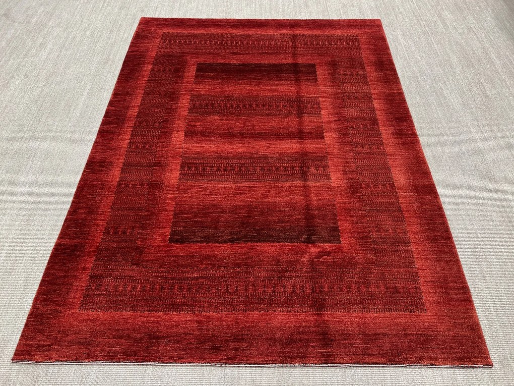 Loribaft Tappeto 250x180 Rosso (Iran) Annodato A Mano