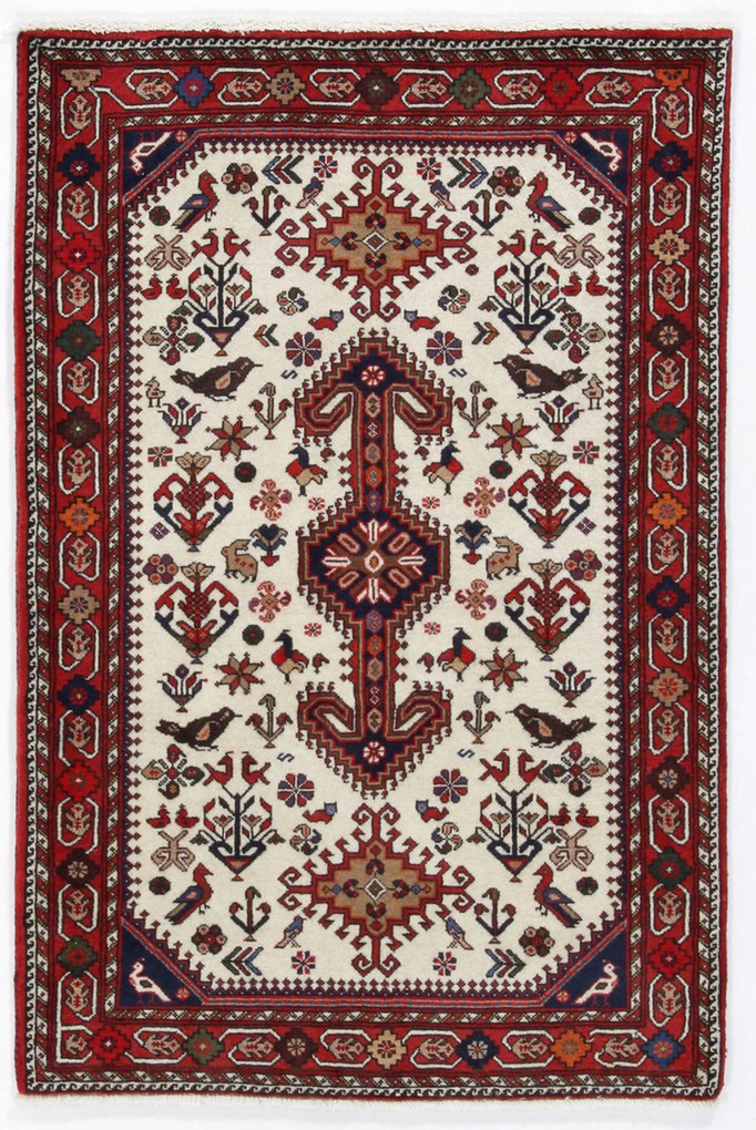 Nasrabad Tappeto 120x80 (Iran) Annodato A Mano