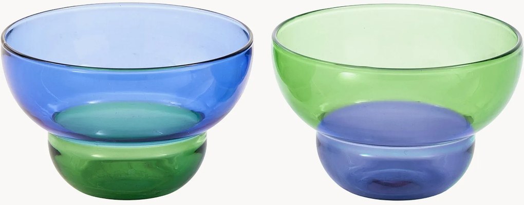 Set di 2 bicchieri in vetro Mizu Kiri