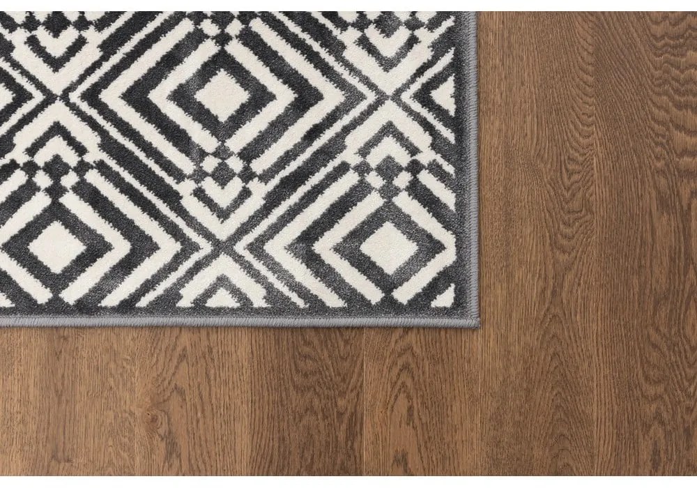 Tappeto grigio scuro 133x190 cm Soft - FD