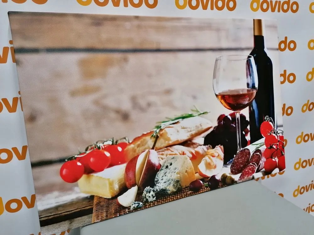 Quadro su tela – Cena romantica