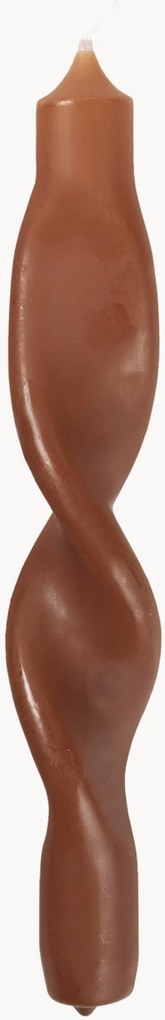 Set di 2 candele a bastoncino fatte a mano Twist