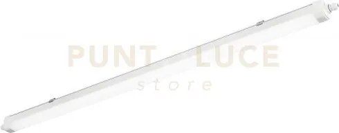 Plafoniera led stagna rubis bianca in pc 50w 6800lm cct 2700k / 330...
