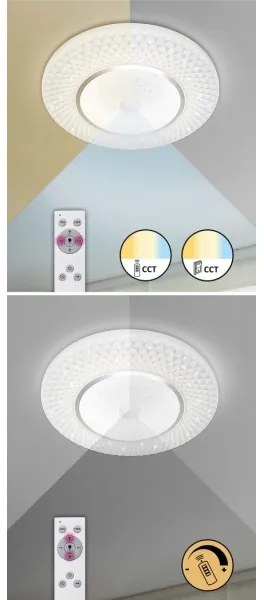 Rabalux 3254 - Plafoniera LED dimmerabile TORNADO LED/72W/230V + telecomando