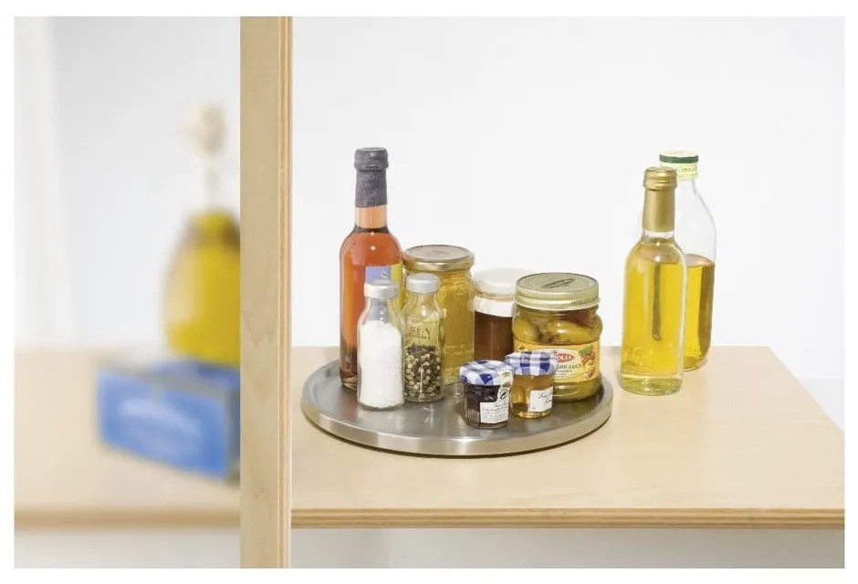 Giradischi Uno in acciaio inox, ø 26,5 cm - Wenko