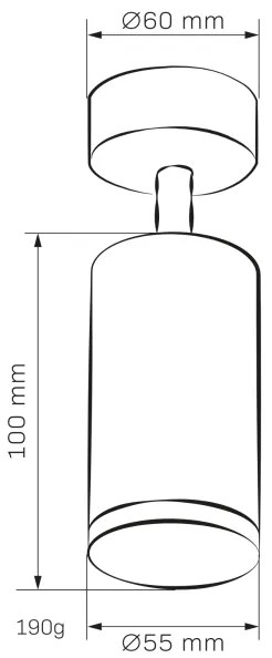 Faretto LED RGBW dimmerabile per bagno TURYN 1xGU10/6,5W/230V IP44 bianco