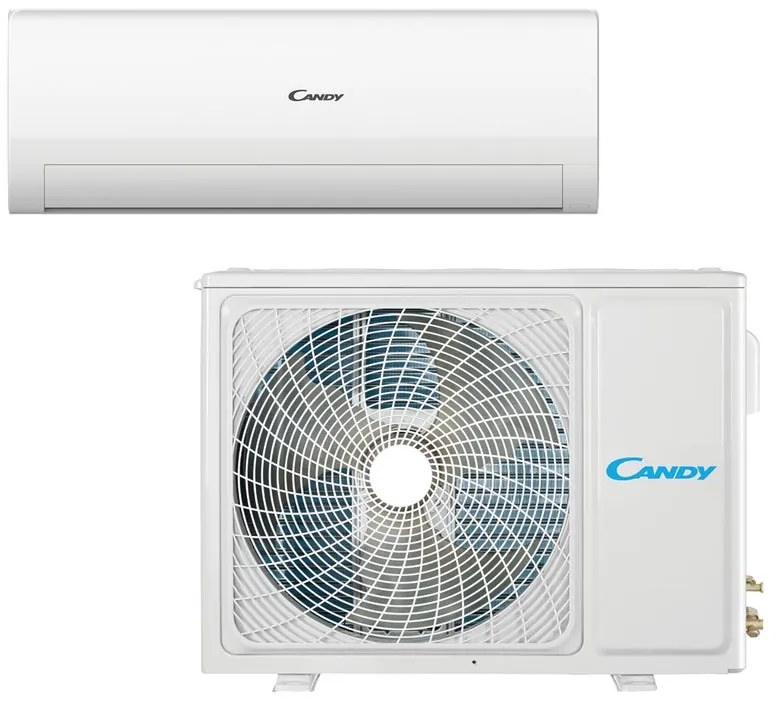 Condizionatore a muro monosplit inverter CANDY Candy Pura 12000 BTU classe raffreddamento A++, classe di riscaldamento A+, bianco