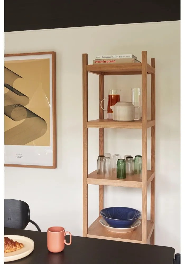 Scaffale in legno di rovere 45x180 cm Mason - Hübsch