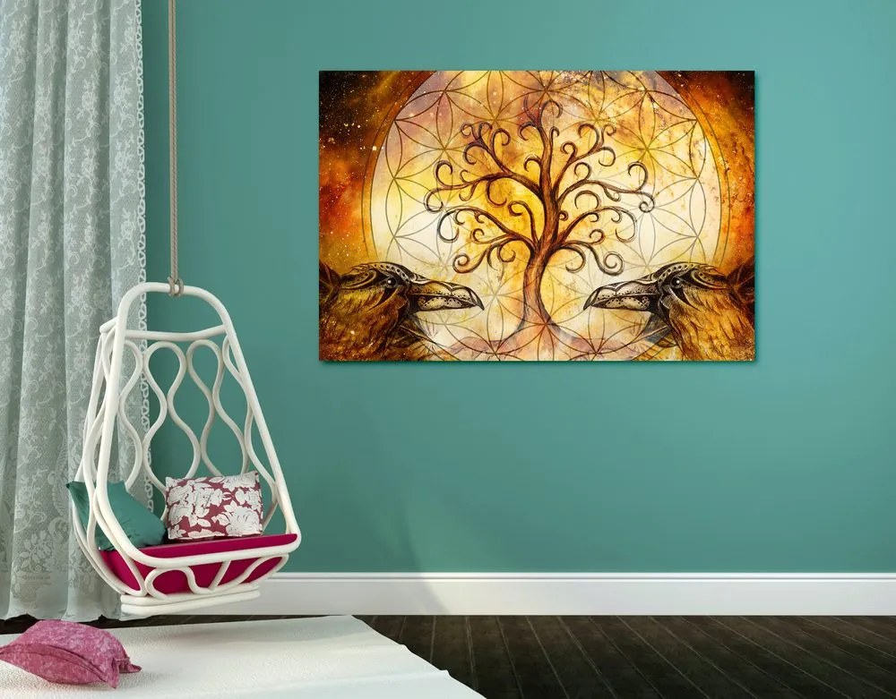 Quadro su tela – Albero della vita magico