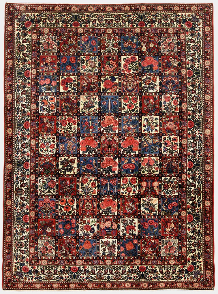 Bakhtiar Tappeto 300x210 (Iran) Annodato A Mano