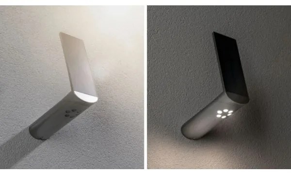 Paulmann 94261 - LED/1,2W IP44 Applique solare con sensore ILIAS 3,7V