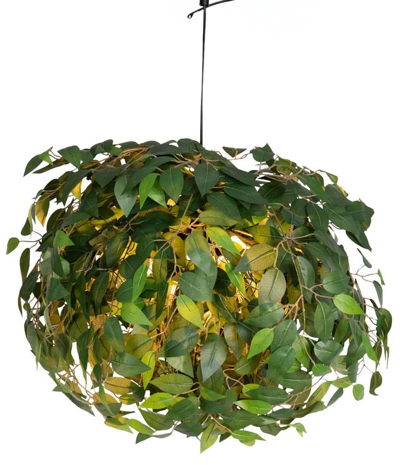 Lampada da soffitto Bohemien Verde 3 luci - Leavy