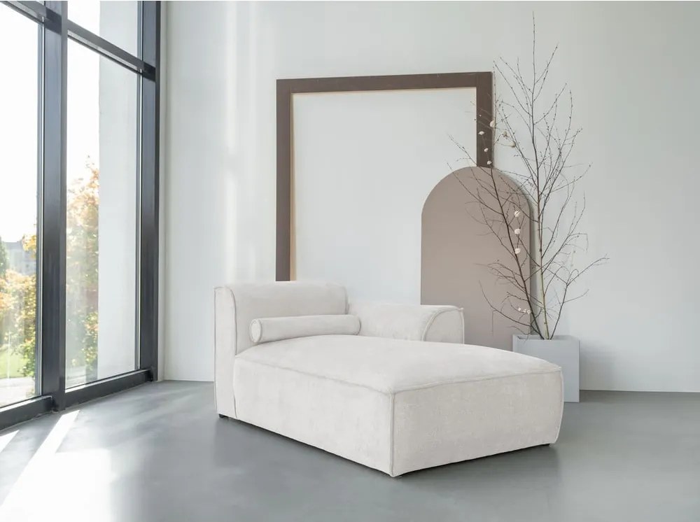 Divano componibile bianco (con penisola a destra) Flex Felix – Miuform