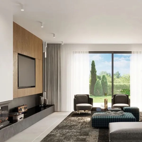 Sollux SL.0998 - Faretto LAGOS 1xGU10/10W/230V 40 cm bianco