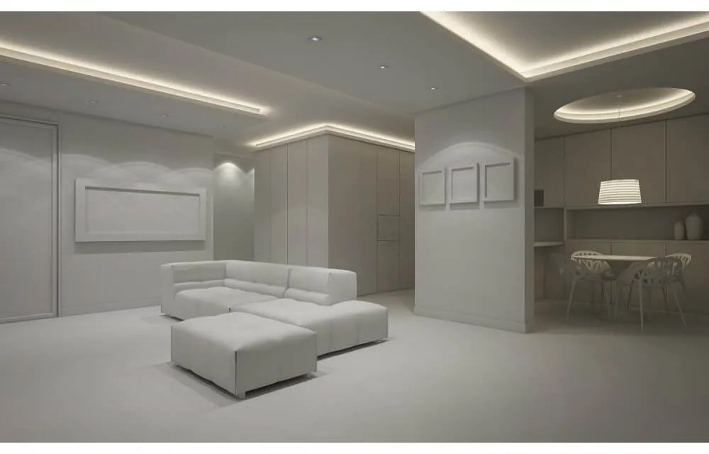 Striscia LED Professional 2835/140 - IP67 - 15W/m - 5m - 24V Colore Bianco Naturale 4.500K