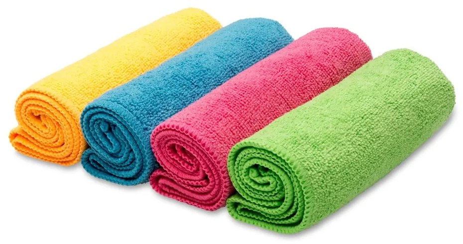 Set di panni per pulire in microfibra 14 pz Colors – Vileda