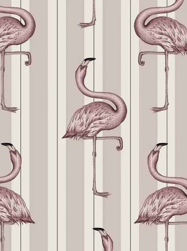 House of Hackney Tapete Flamboyance - Offwhite/ Macaroon Pi