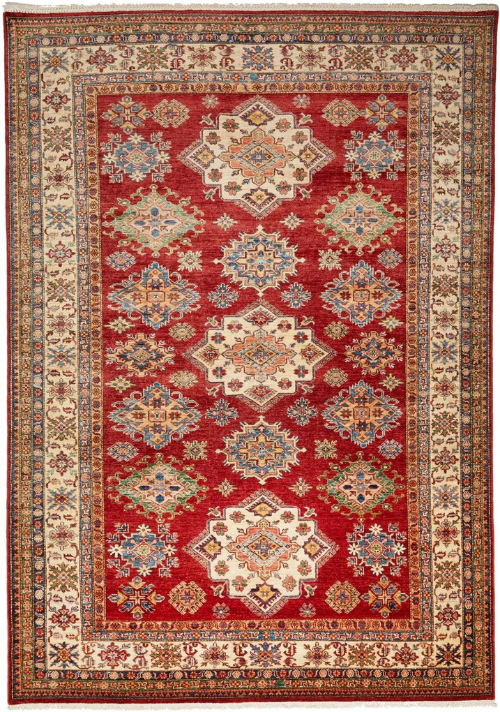 Kazak Tappeto orientale 290 x 210 Rosso (Pakistan) Annodato A Mano