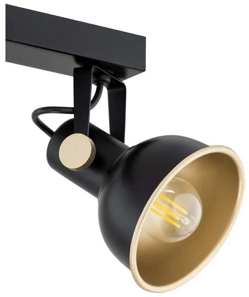 Argon 7142 - Faretto LENORA 2xE14/7W/230V nero