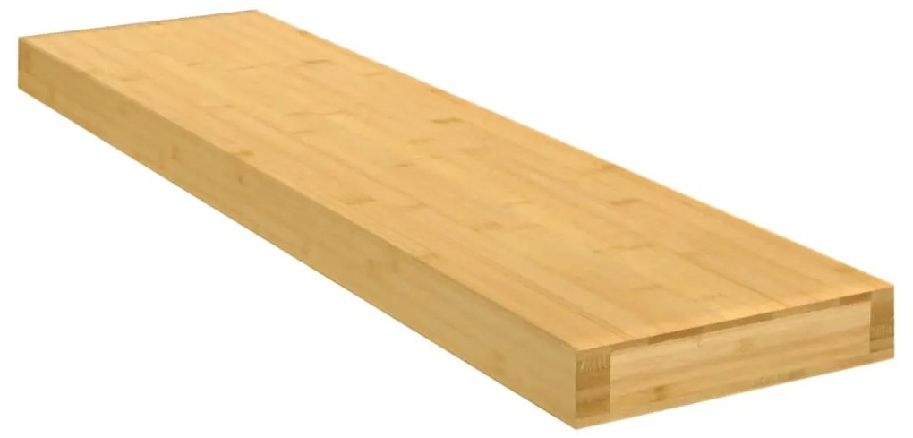 Scaffale A Parete 80x20x4 Cm İn Bambù /