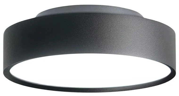 Light Point - Shadow 1 Plafoniera IP54 2700/3000K Nero LIGHT-POINT