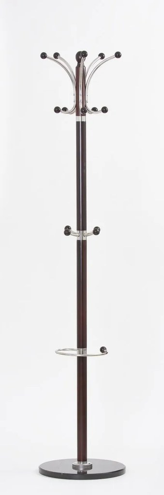 Appendiabiti W13 in wengé - H185 cm