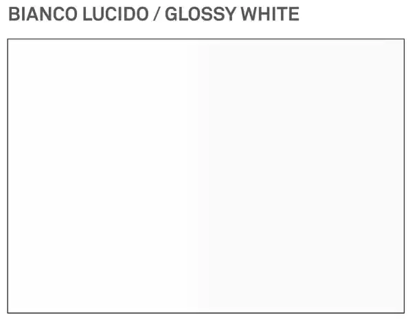 Pensile Lavanderia Bianco Lucido 2 Ante 60 cm Salvaspazio con