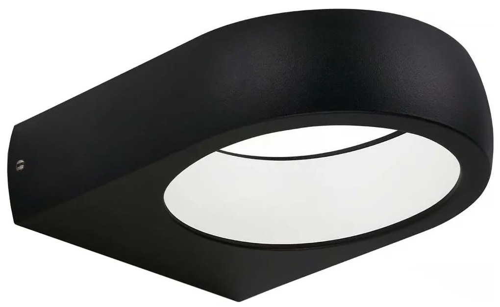 Telefunken 320205TF - Applique da esterno LED/7,5W/230V IP44 nera