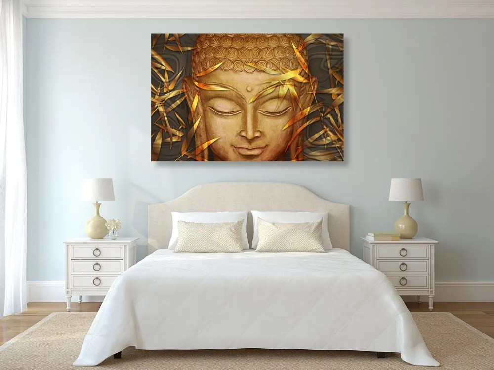 Quadro su tela – Buddha sorridente