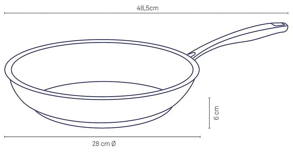 Padella in acciaio inox, ø 28 cm Flavoria - Kela