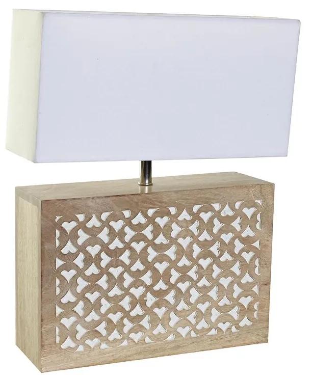 Lampada da tavolo DKD Home Decor Marrone Bianco 220 V 50 W Arabo (33 x 12 x 41 cm)