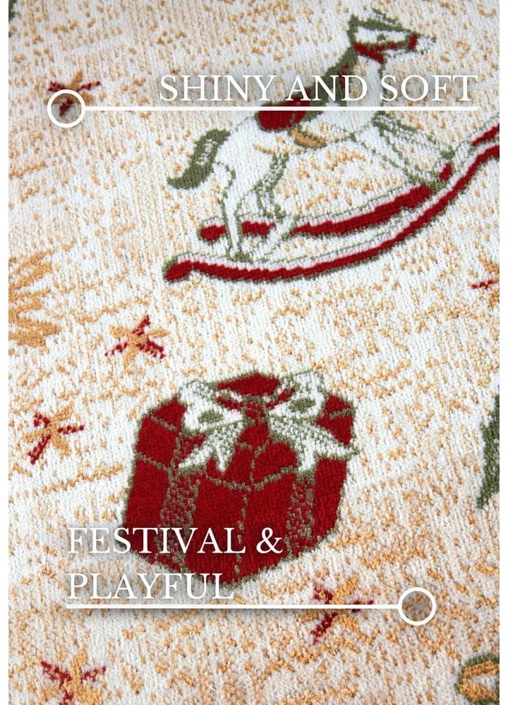 Tappeto verde natalizio in cotone 160x230 cm Toy's Delight Green Christmas - Villeroy&Boch